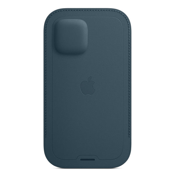 Apple iPhone 12 / 12 Pro Leather Sleeve with MagSafe - Baltic Blue