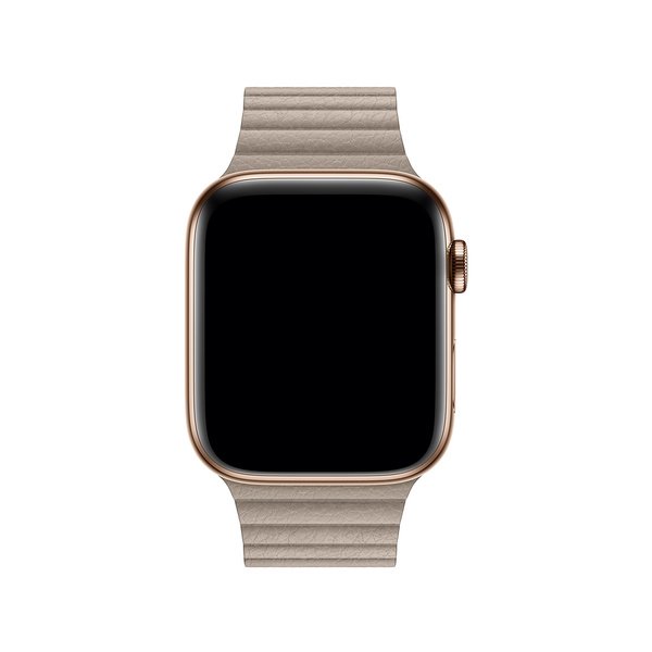 Apple Watch 44mm Stone Leather Loop - Large
