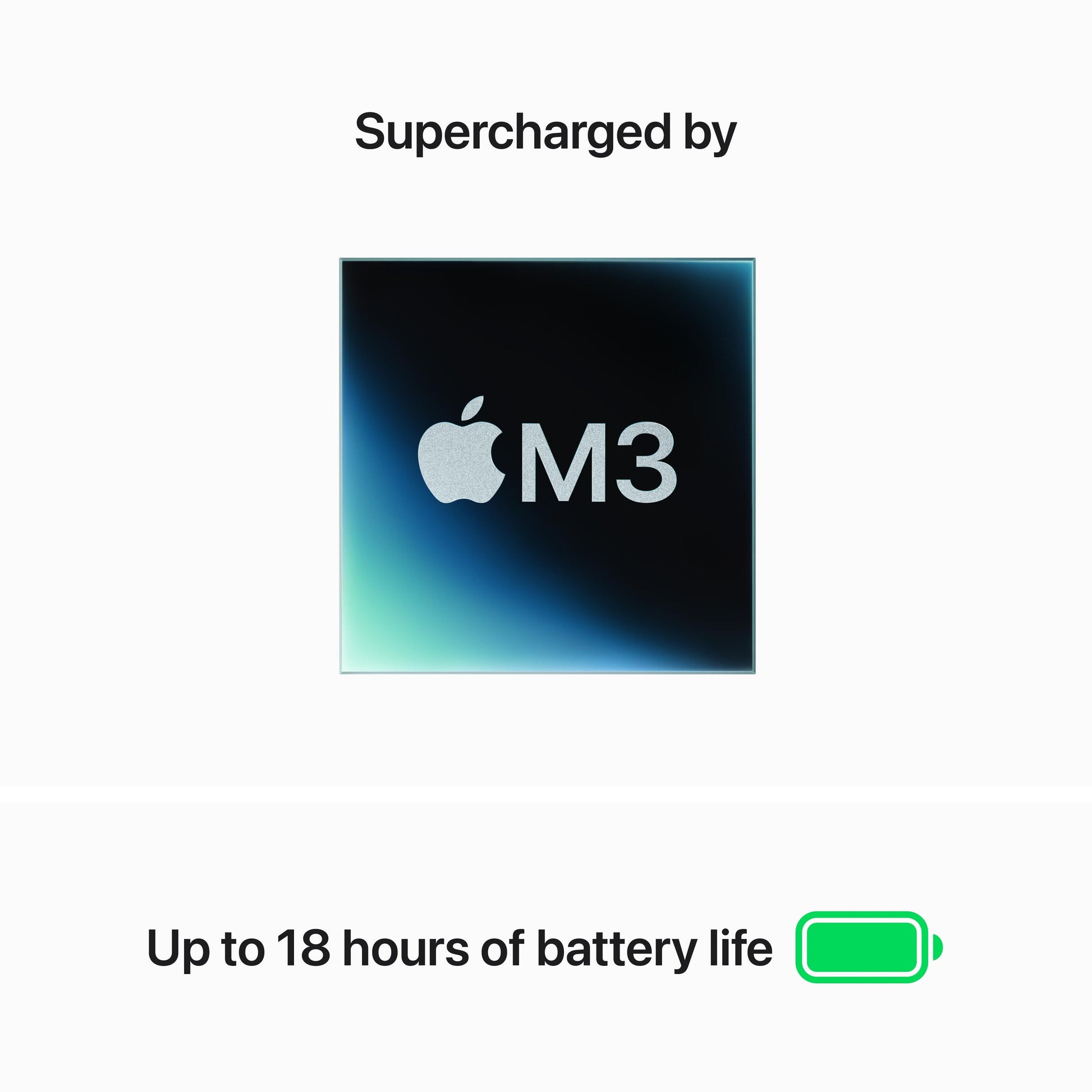 13-inch MacBook Air M3 Apple M3 chip with 8‑core CPU and 8‑core GPU