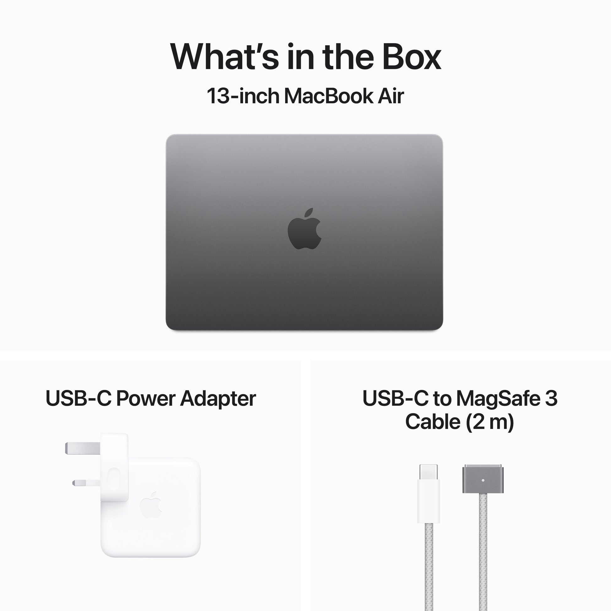 13-inch MacBook Air M3 Apple M3 chip with 8‑core CPU and 8‑core GPU