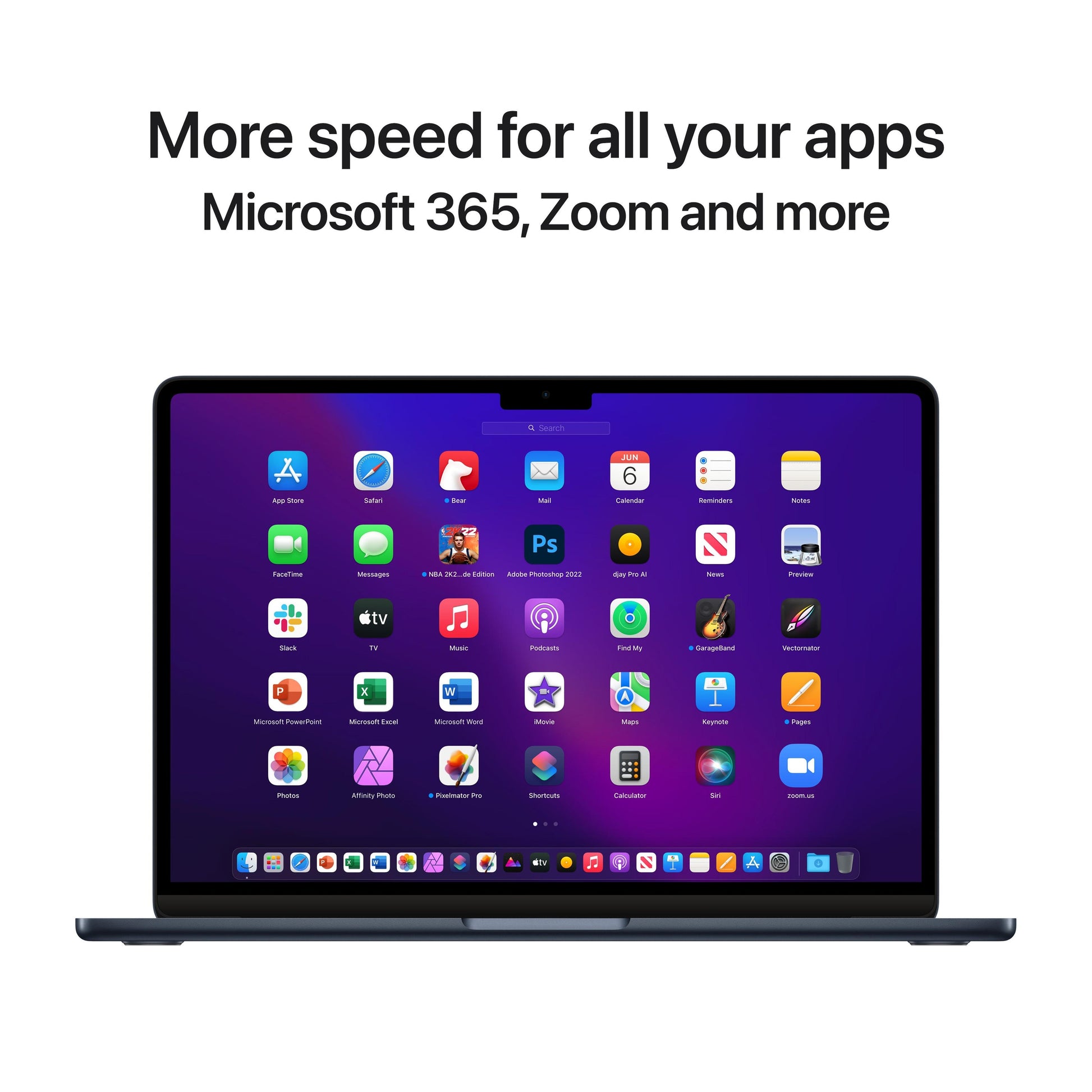 13-inch MacBook Air M2 chip with 8‑core CPU and 8‑core GPU