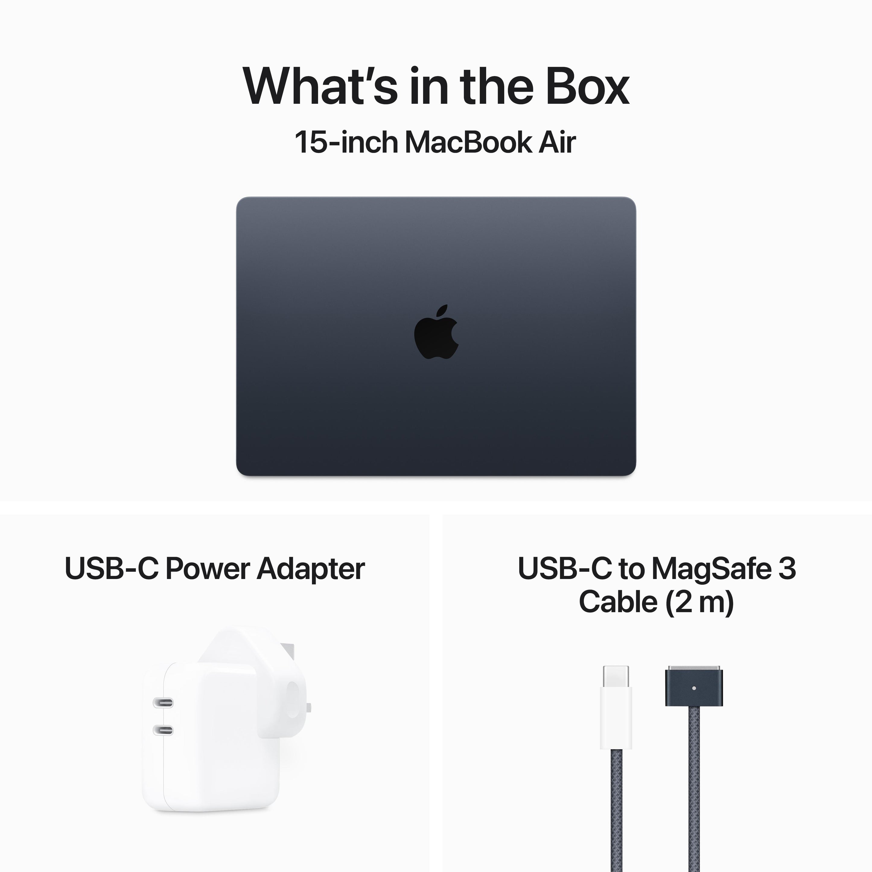 15-inch MacBook Air Apple M3 chip with 8‑core CPU and 10‑core GPU