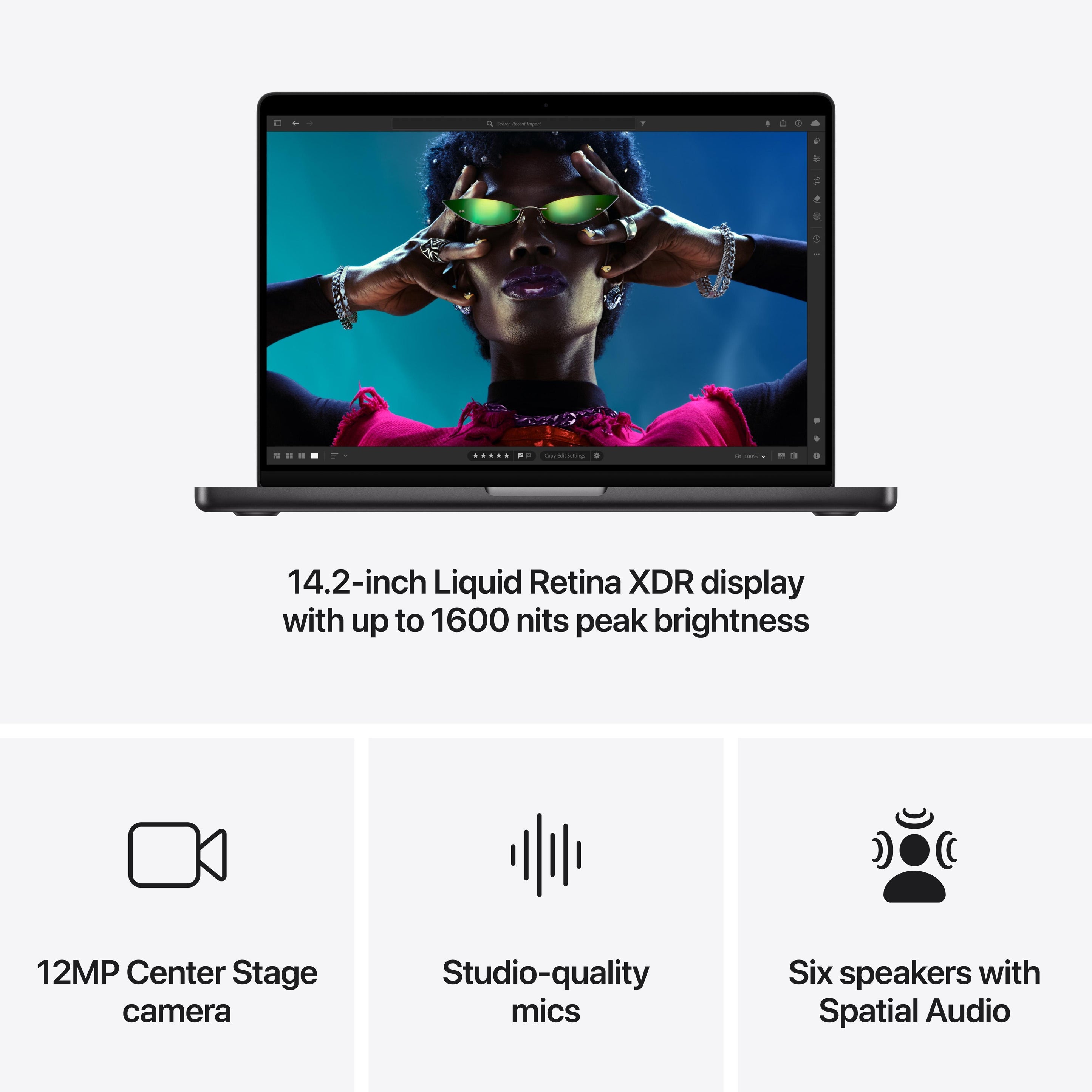 14-inch MacBook Pro Apple M4 Pro chip with 14‑core CPU and 20‑core GPU