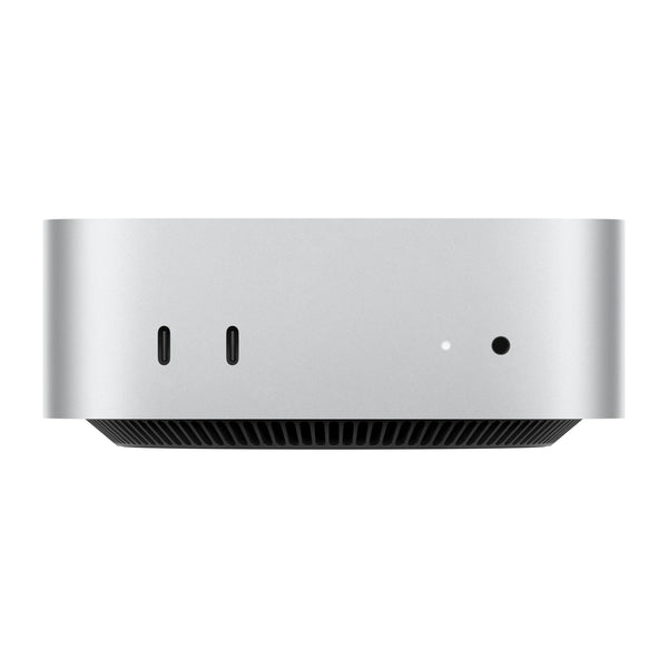 شريحة Apple Mac Mini M4 Pro مع وحدة معالجة مركزية 12 نواة ووحدة معالجة رسومية 16 نواة فضية 