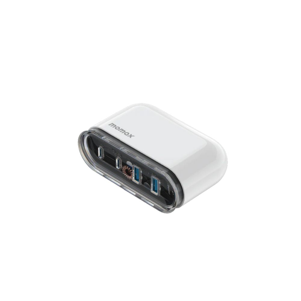 Momax 80W 4-Port Desktop Charger (White)