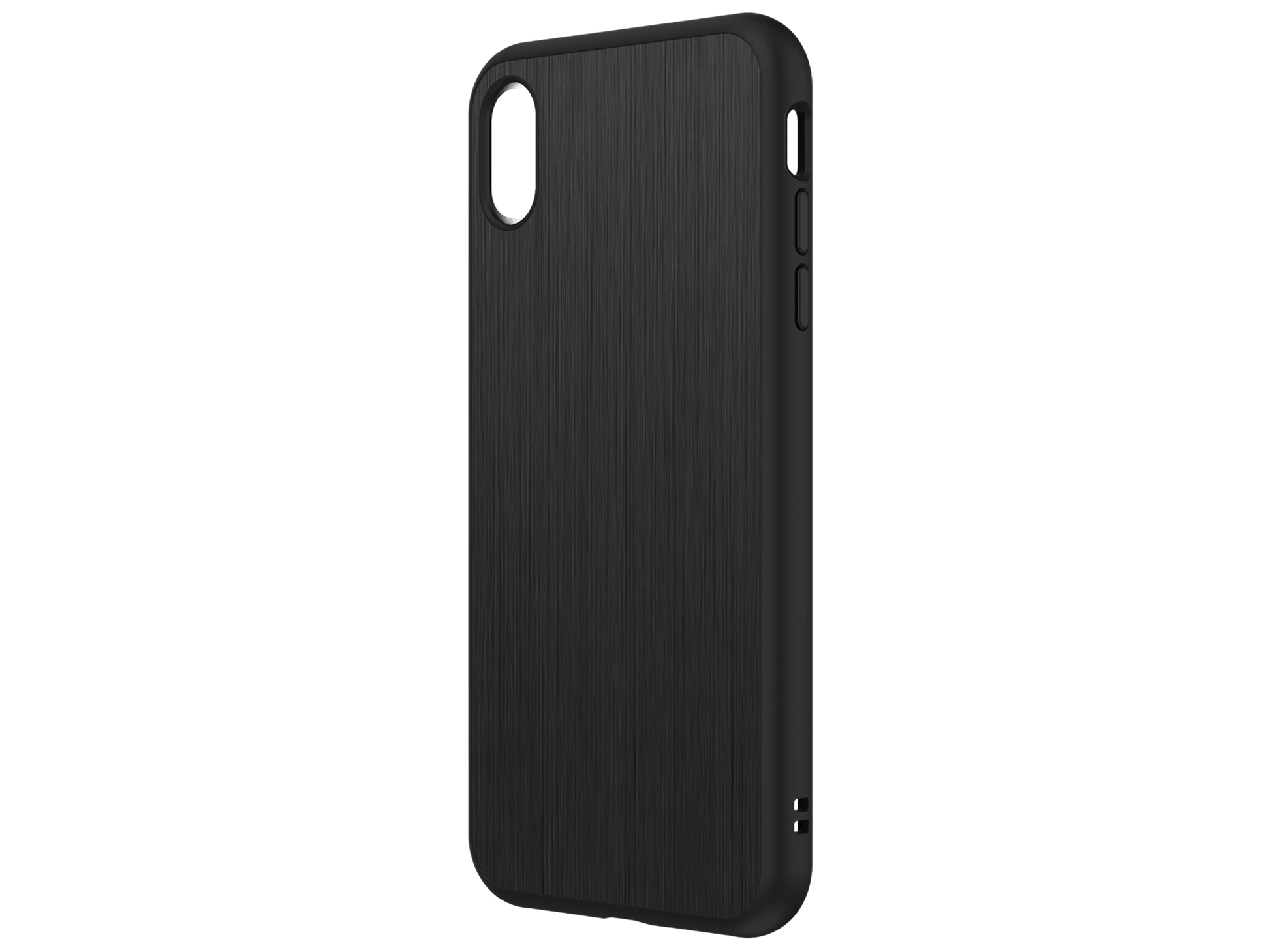 RhinoShield SolidSuit iPhone XS Max Case Brushed Steel