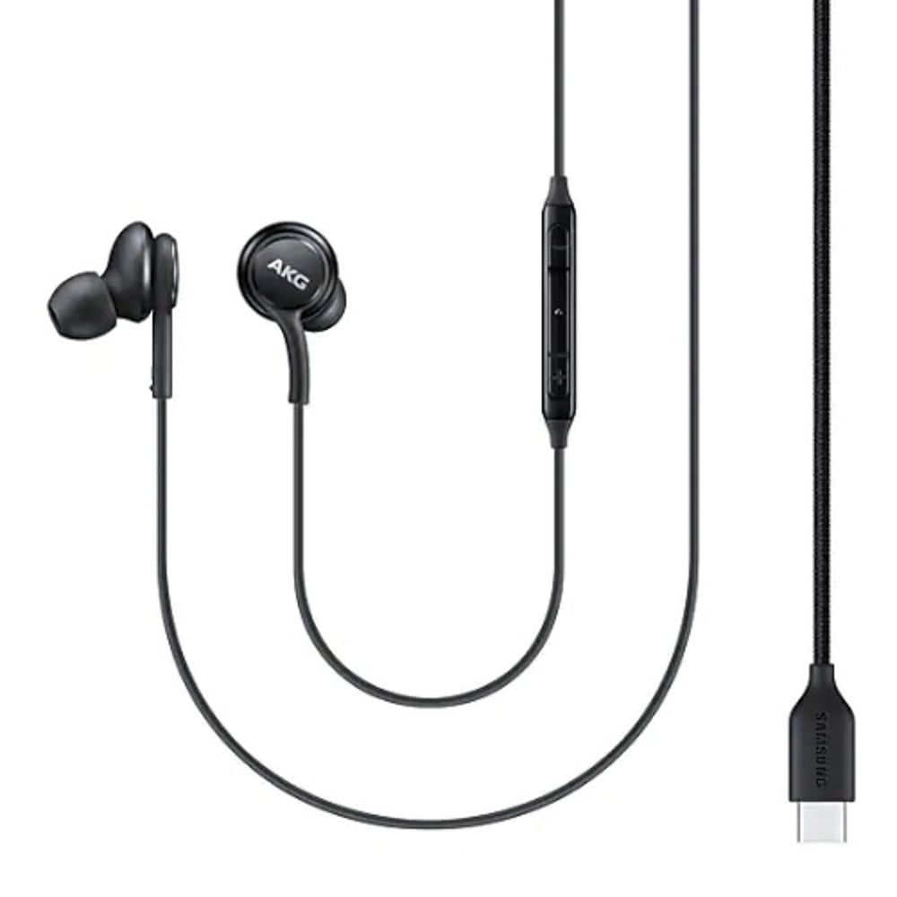 Samsung EO-IC100BBEGAE Type-C Earphones (AKG) – Black (Original)