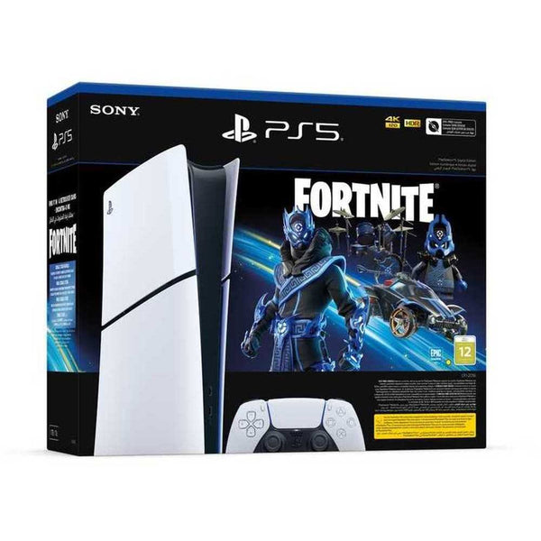 سوني بلاي ستيشن 5 PS5 Slim - النسخة الرقمية + حزمة لعبة فورتنايت