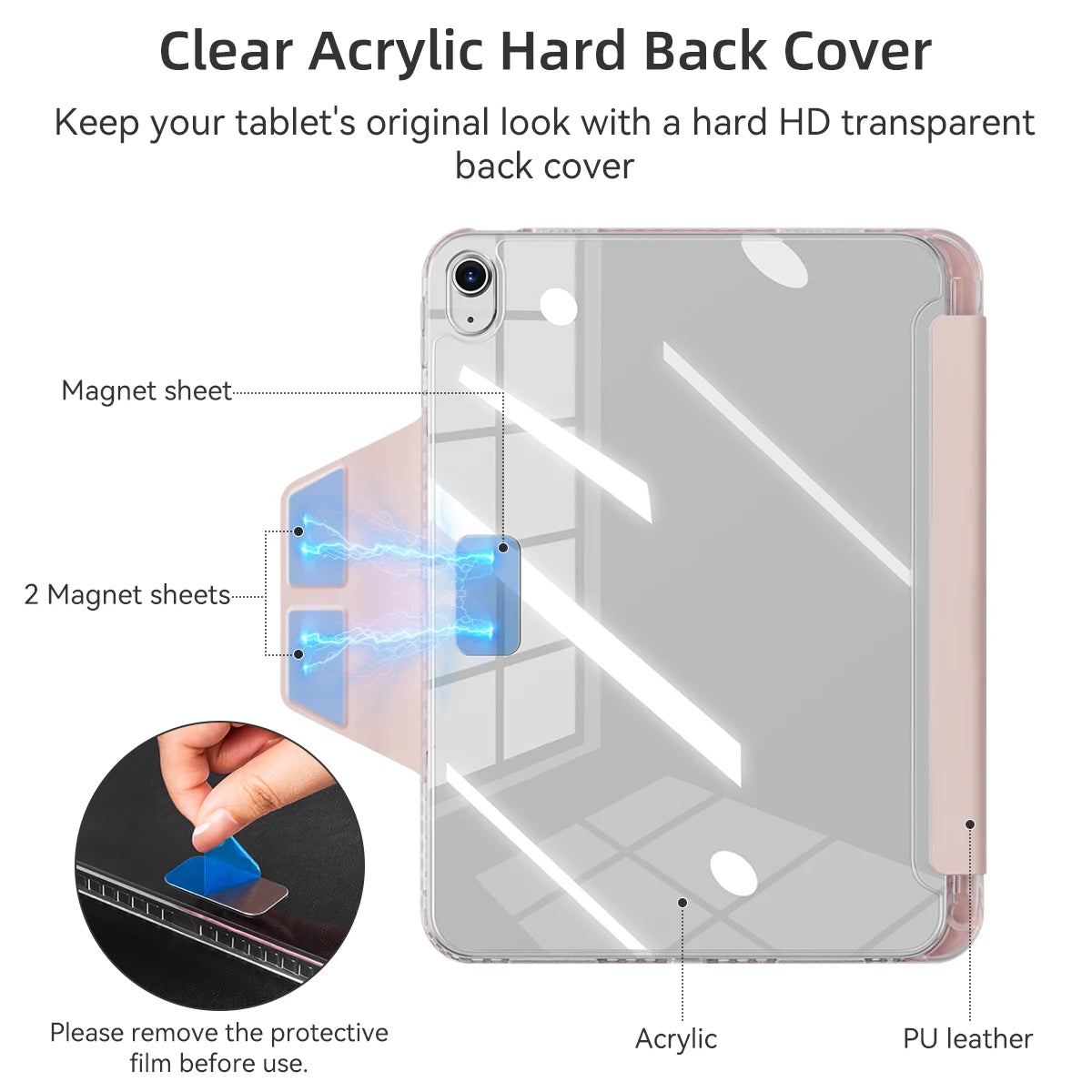 Protective Case for Y-Fold Type for iPad Air 11 M3