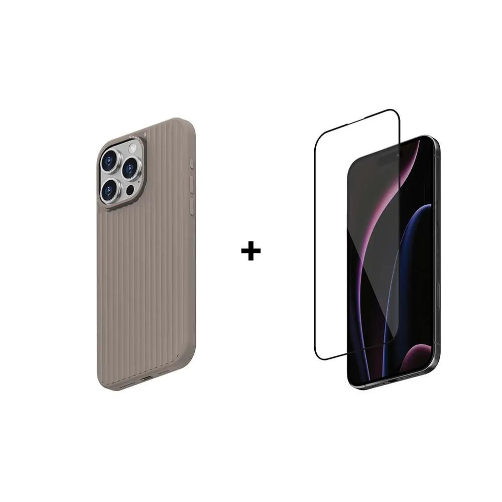 Smartix Premium Magnetic Silicon Case for iPhone 16 Pro Max Clay