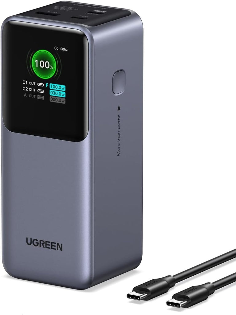 UGREEN 20000Mah 130W Fast Charging Power Bank Grey