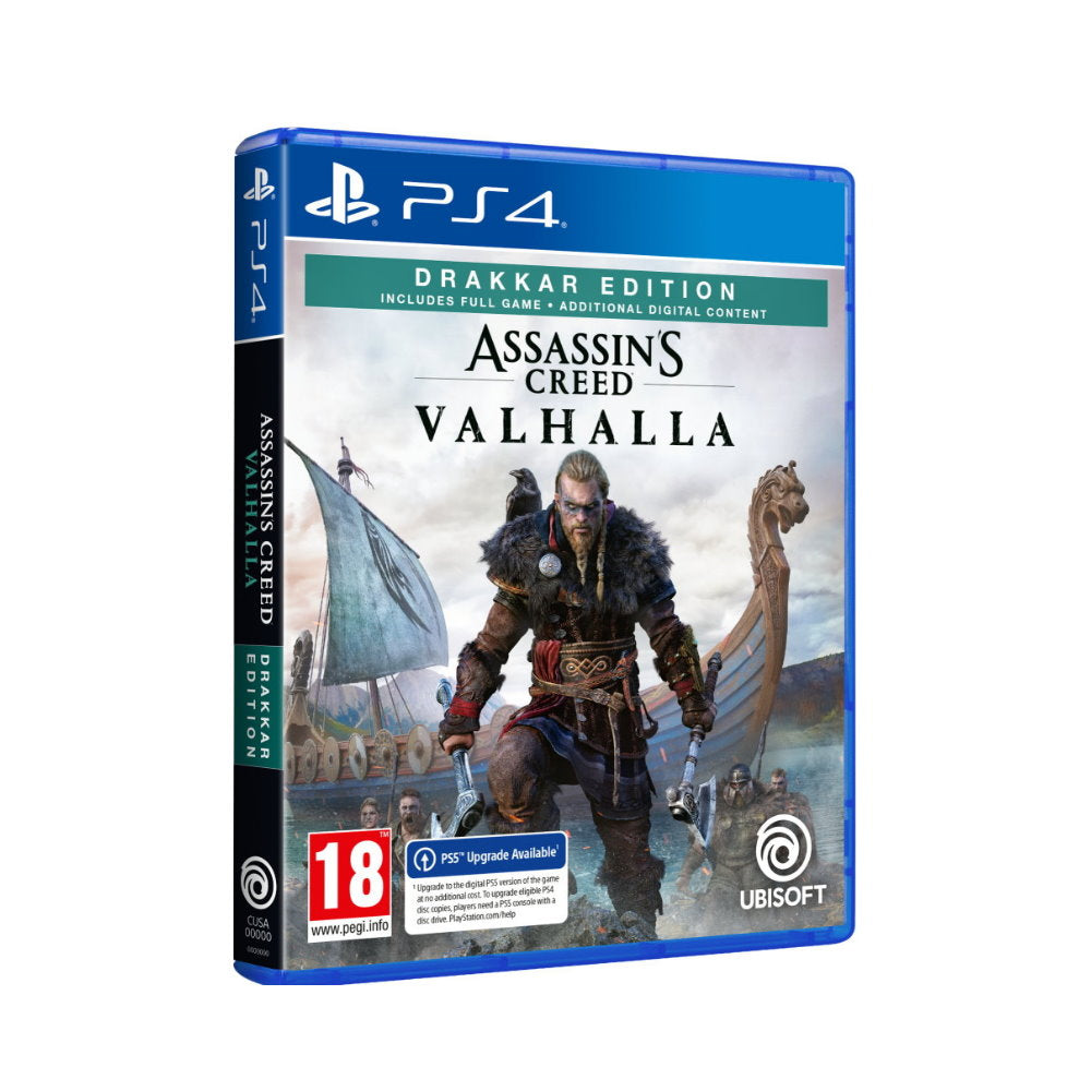 Ubisoft Assassins Creed Valhalla Game (PS4)