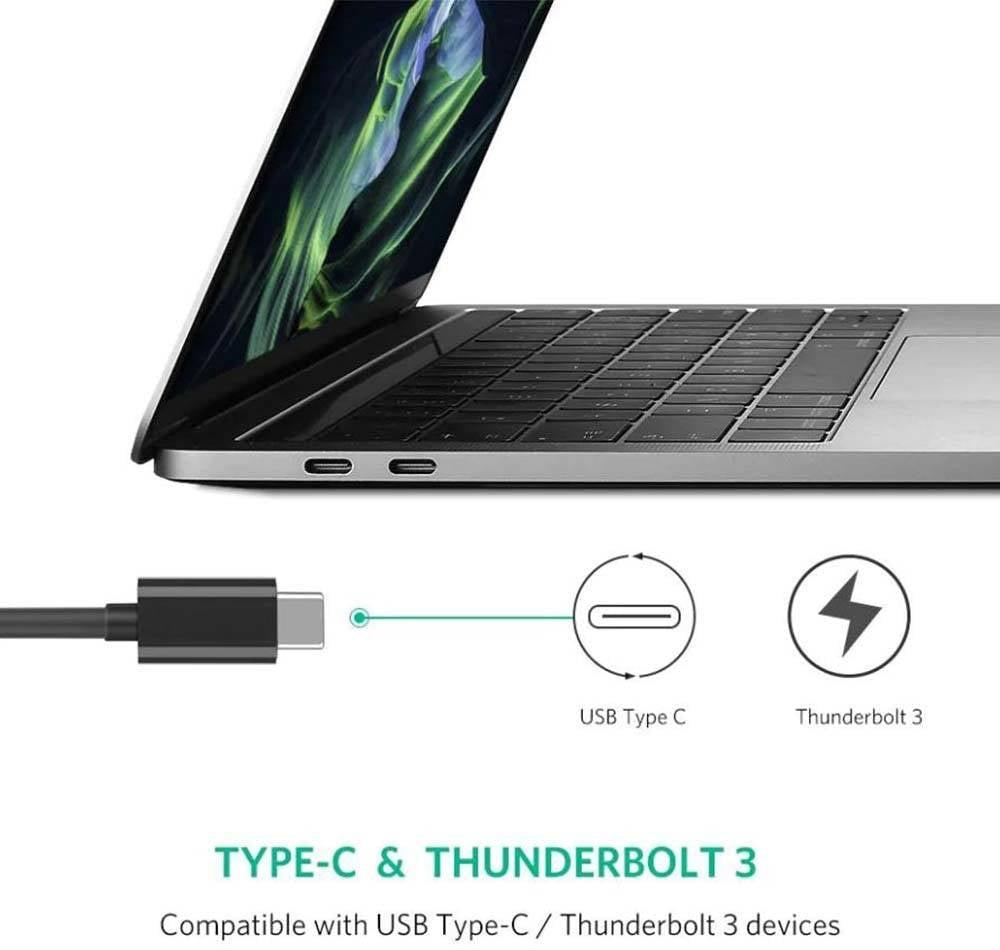 محول إيثرنت من يوجرين USB Type-C إلى 10/100/1000 ميجابت في الثانية