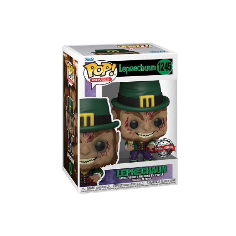 Funko Pop! Movies: Leprechaun – Leprechaun with Flashlight (Glow in the Dark) (Target Exclusive)