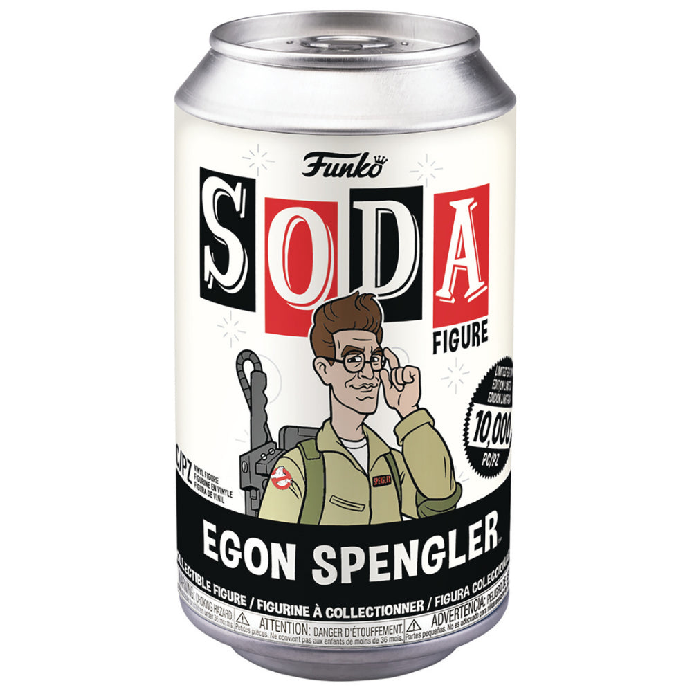 Funko Vinyl Soda: Ghostbusters – Egon Spengler with Slimed Chase Variant