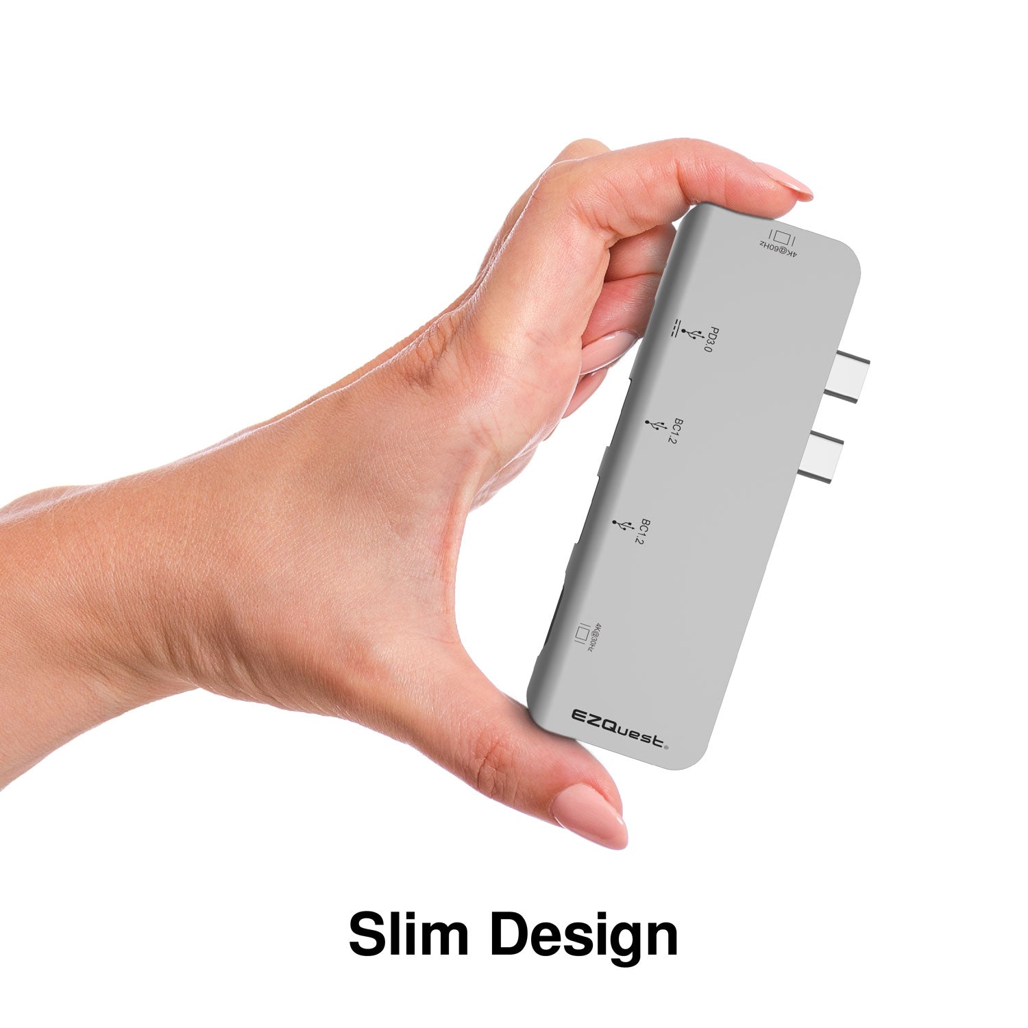 USB-C Dual HDMI Multimedia Hub Adapter 5 Ports with Power Delivery 3.0