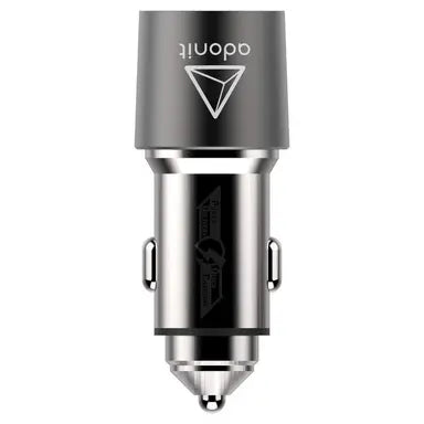 adonit fast car charger usb c pd 18w with quick charge 3 0 5v 3a usb c port in car charging adapter