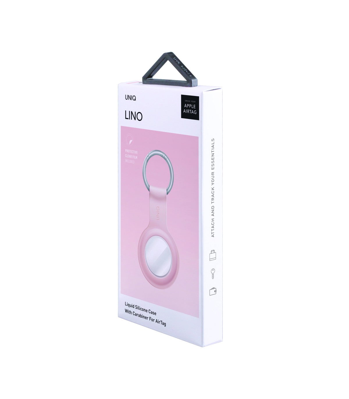 Airtag, Lino liquid silicone, pink