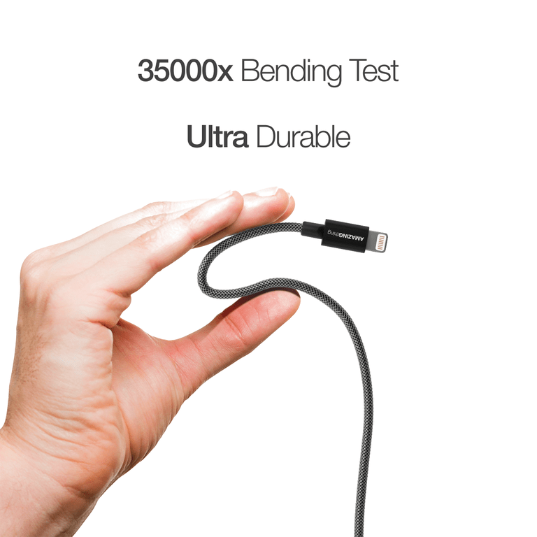 AMAZINGTHING at supremelink mfi lightning to usb c power max cable 1m black