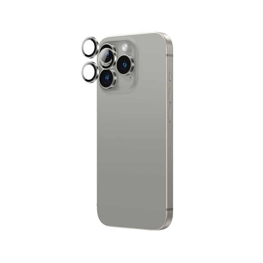 AmazingThing AR 3 Lens Glass for iPhone 16 Pro 6.3-inch / iPhone 16 Pro Max 6.9-inch - Grey