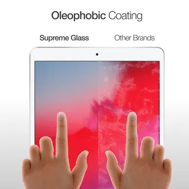 AmaizingThing Supreme Glass Screen Protector for iPad Air 2019, Transparent