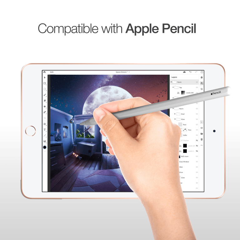 AMAZINGTHING on ipad mini 7 9 2019 0 33mm supreme glass crystal
