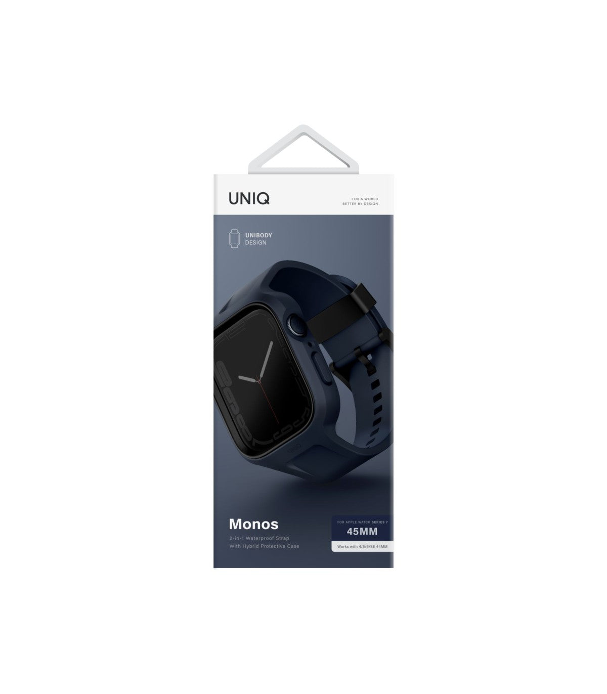 Apple Watch 44/45mm, Monos 2-in-1 strap, blue