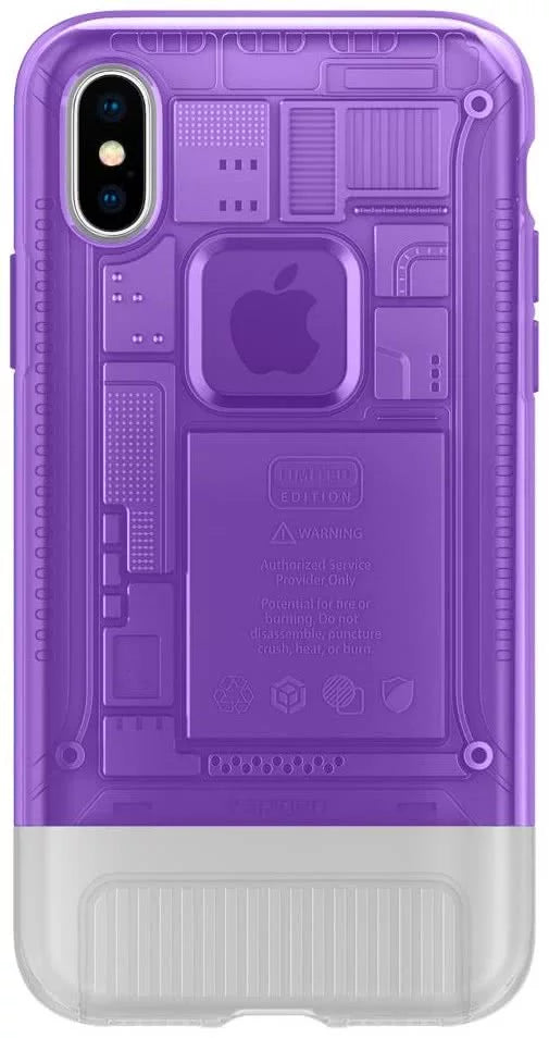 Case SPIGEN - iPhone X/XS Case Classic C1, Grape (057CS24431)