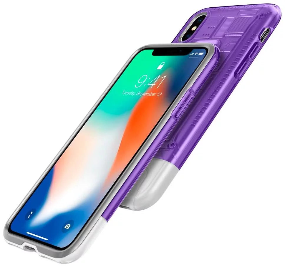 Case SPIGEN - iPhone X/XS Case Classic C1, Grape (057CS24431)