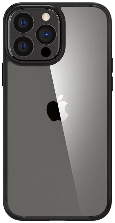 Case Spigen Crystal Hybrid, matte black - iPhone 13 Pro