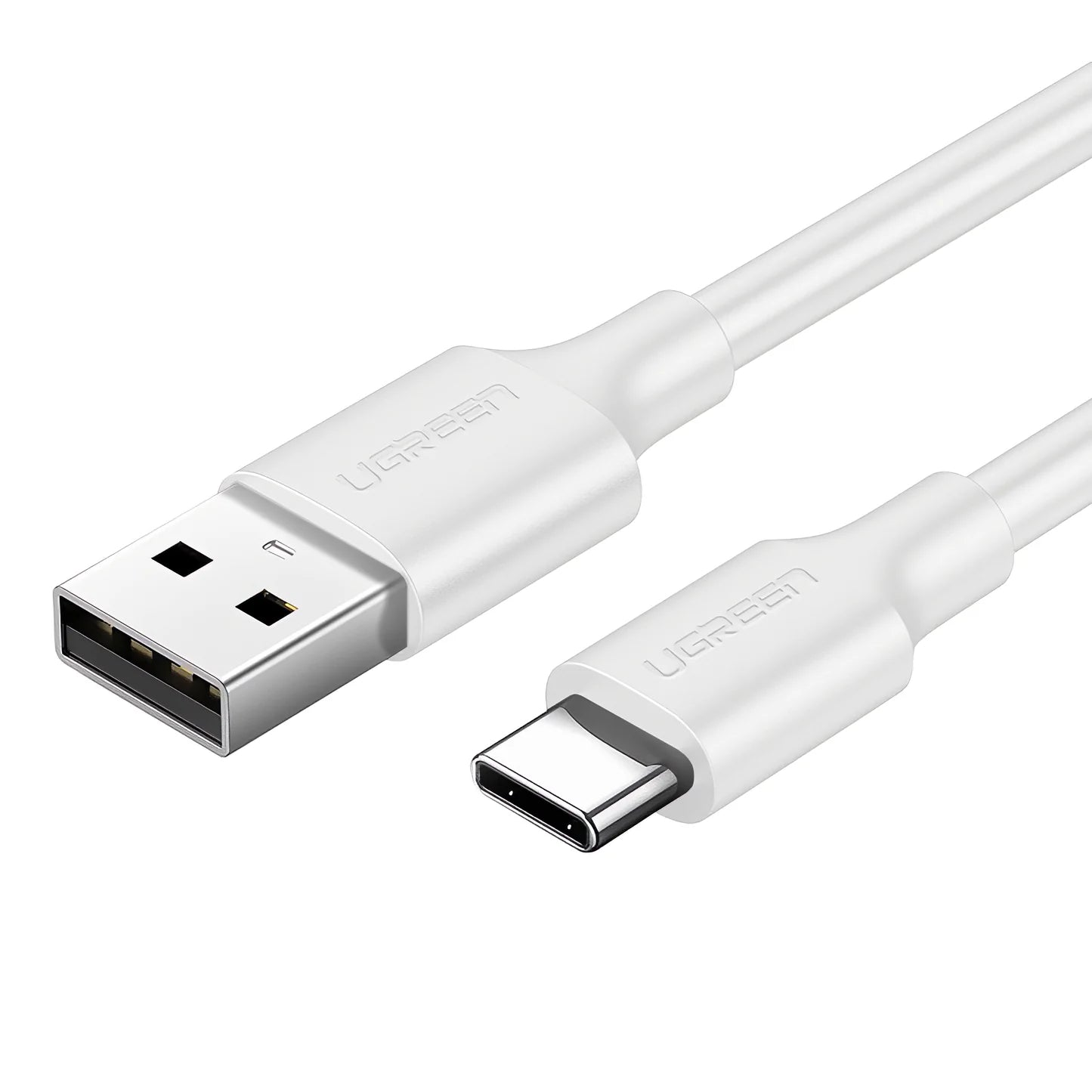 UGREEN USB-A to USB-C Data and Charging Cable US287, 60W, 2m, White