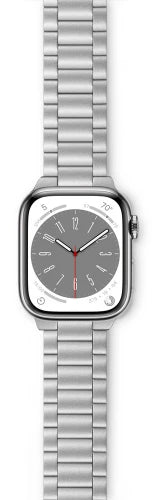Epico Apple Watch 42/44/45 mm - metal band, Silver