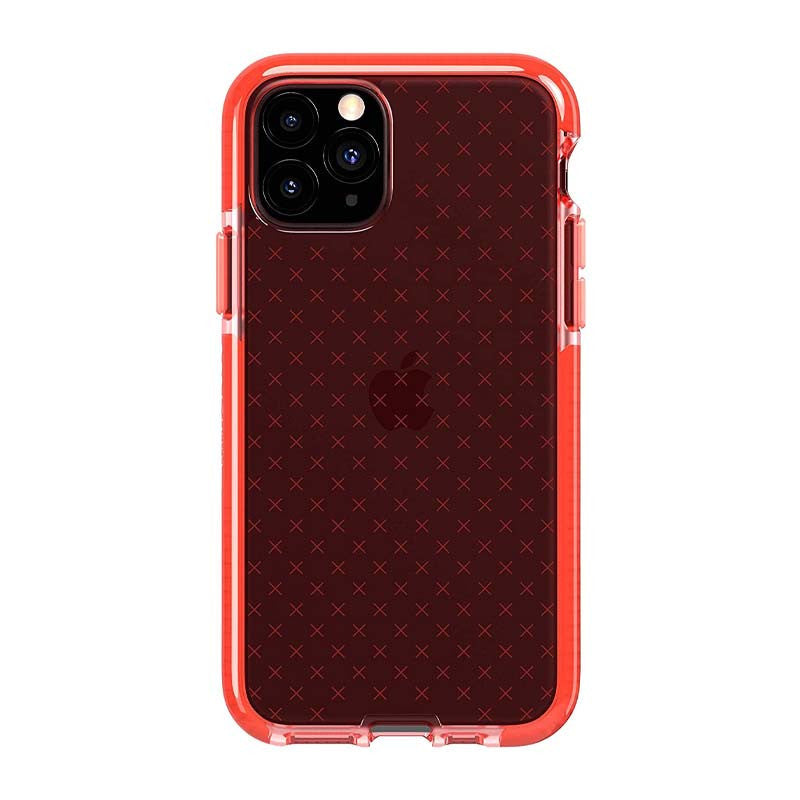 Tech21 iPhone 11 Pro / X / XS Case Evo Check Rugged Coral