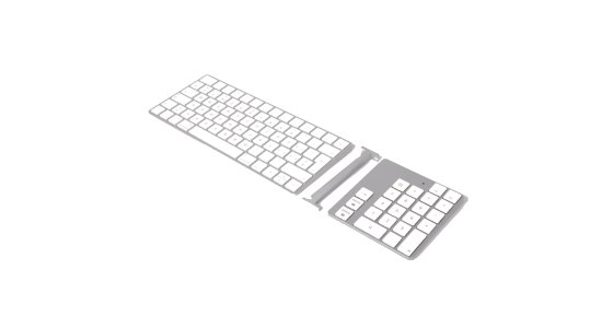 LMP Bluetooth Keypad 2 - numpad, White