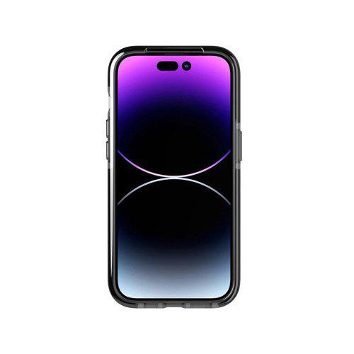 Tech 21 Evo Check Smokey Black Apple iPhone 14 Pro Mobile Phone Case