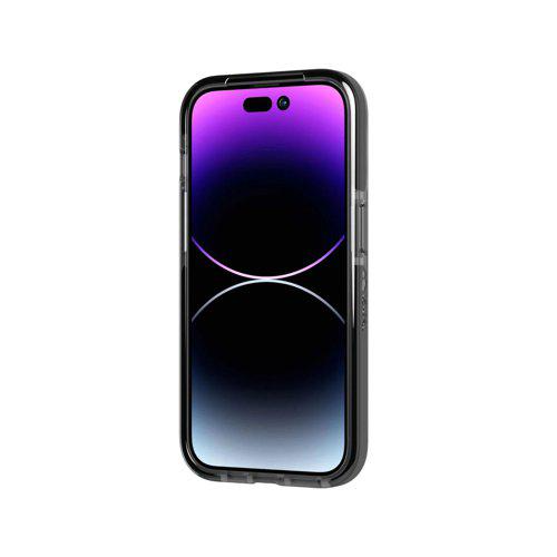 Tech 21 Evo Check Smokey Black Apple iPhone 14 Pro Mobile Phone Case
