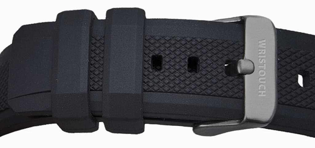 Wristtouch 42mm Apple Watch rubber strap - black