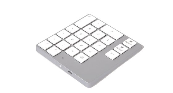 LMP Bluetooth Keypad 2 - numpad, White