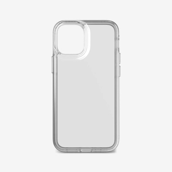 جراب Tech21 Evo Clear، لهاتف iPhone 12 mini، شفاف 