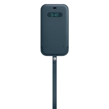Apple iPhone 12 Mini Leather Sleeve with MagSafe - Baltic Blue