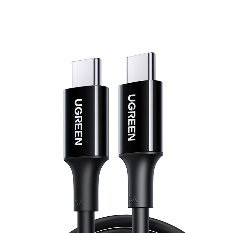 UGREEN Cable US300 USB-C / USB-C 480Mbps 5A 2m Black