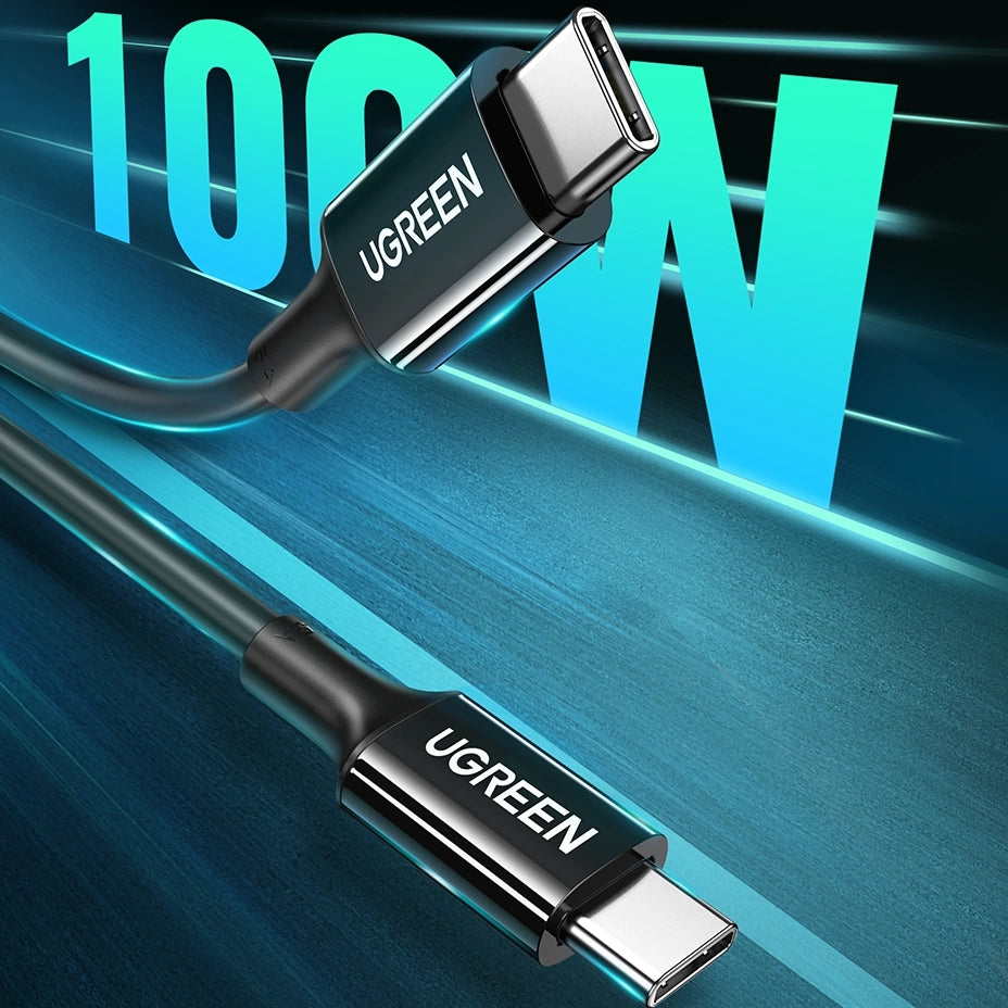 UGREEN Cable US300 USB-C / USB-C 480Mbps 5A 2m Black