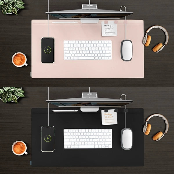 UNIQ Hagen double-sided magnetic desk pad pink-green (UNIQ-HAGENDM-BPNKMGRN)
