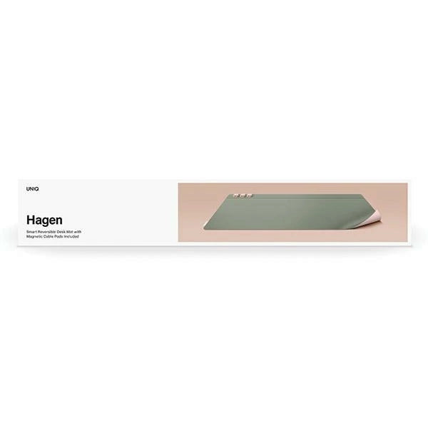 UNIQ Hagen double-sided magnetic desk pad pink-green (UNIQ-HAGENDM-BPNKMGRN)