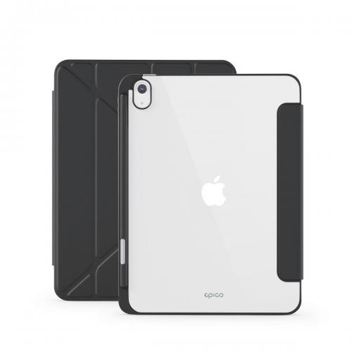 Epico 10.9 Inch Apple iPad 2022 Flip Tablet Case Black and Clear