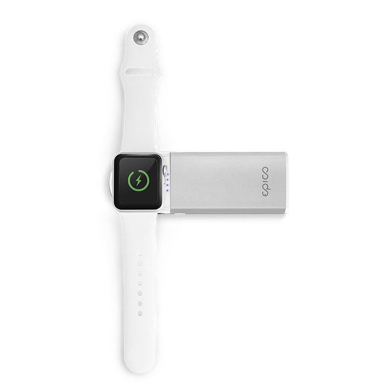 Epico Power Bar - powerbank, 5 200 mAh, Silver