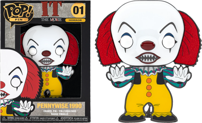 Enamel Pin! Horror: IT Pennywise