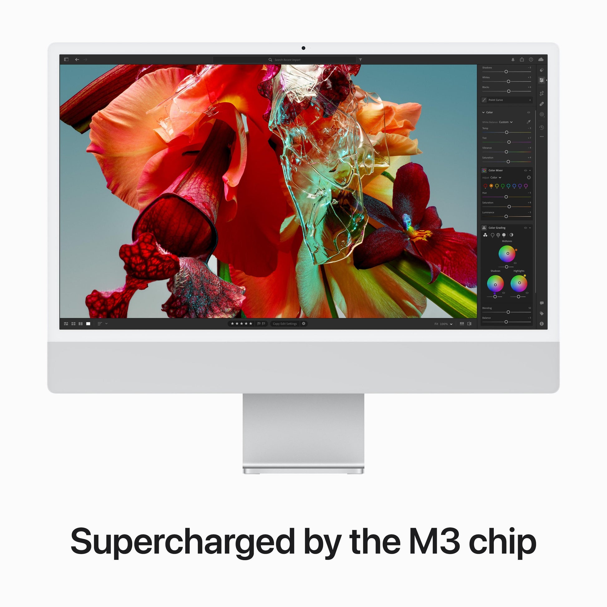 24-inch iMac Apple M3 chip with 8‑core CPU and 10‑core GPU