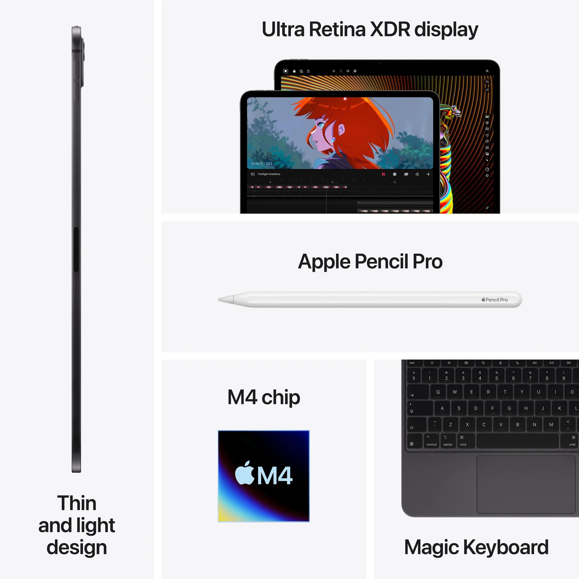 Apple iPad Pro 13-inch M4 Ultra Retina XDR Display Standard Glass
