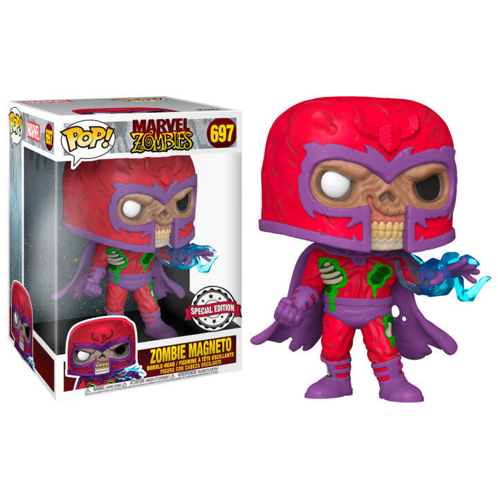 Funko Pop! Marvel Zombies – Magneto Zombie 10" Vinyl Figure (Walmart Exclusive)